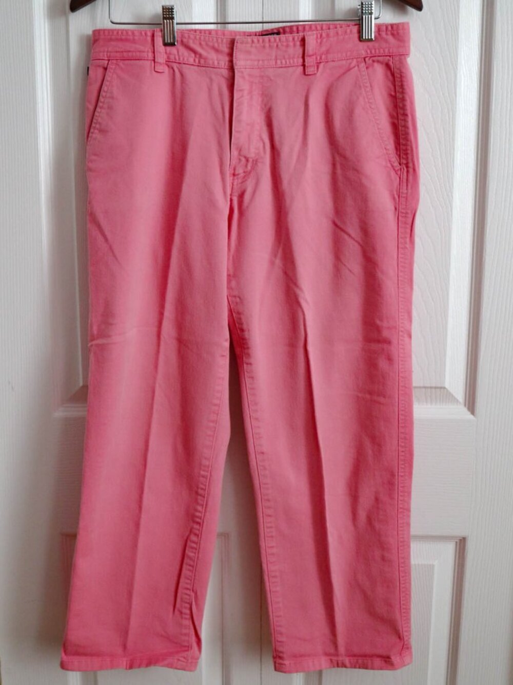 Polo Jeans Co. Ralph Lauren Pink Chino Casual Pants Sz 10 Cotton Coastal Preppy